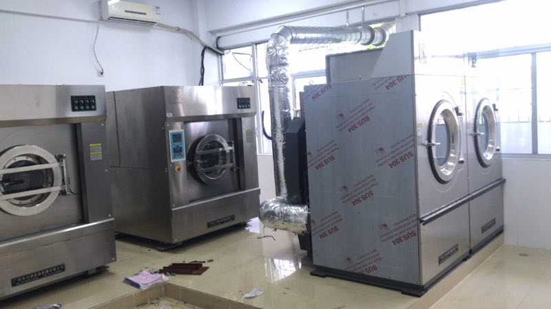 廣州南站洗衣房配置上了力凈工業洗衣機 廣州南站洗衣房配置上了力凈工業洗衣機